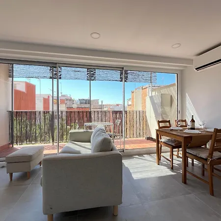 Appartamento Atico Nuevo 2 Hab, 15 ' Sagrada Familia 22' Bcn Centro L'Hospitalet de Llobregat Esterno foto